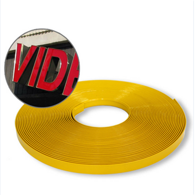 Arrow shape plastic trim strip