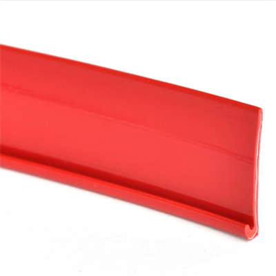 J shape plastic trim strip
